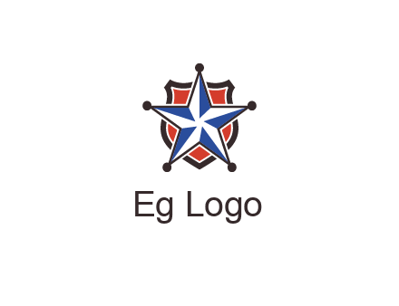 star over badge logo