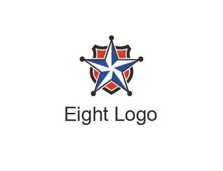 star over badge logo
