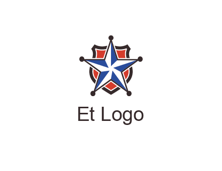 star over badge logo