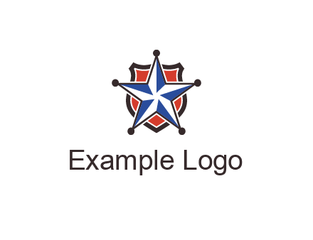 star over badge logo
