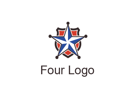 star over badge logo