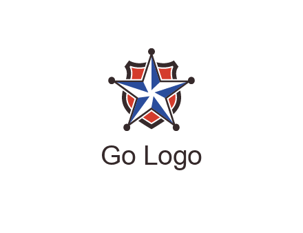 star over badge logo