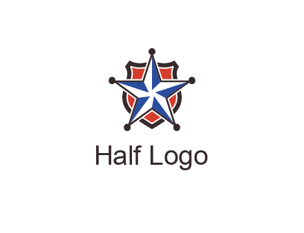 star over badge logo