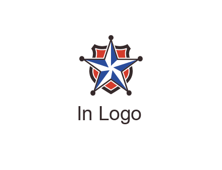 star over badge logo