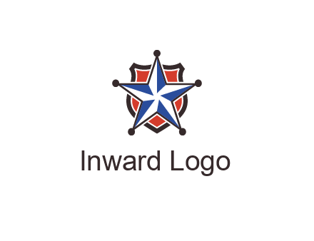 star over badge logo