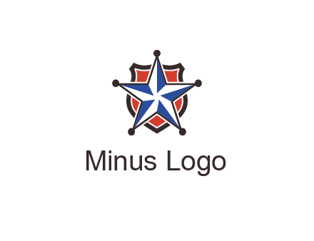 star over badge logo