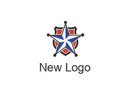 star over badge logo