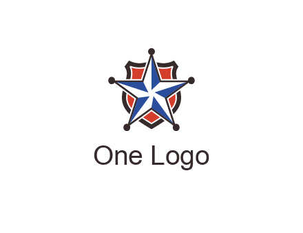 star over badge logo