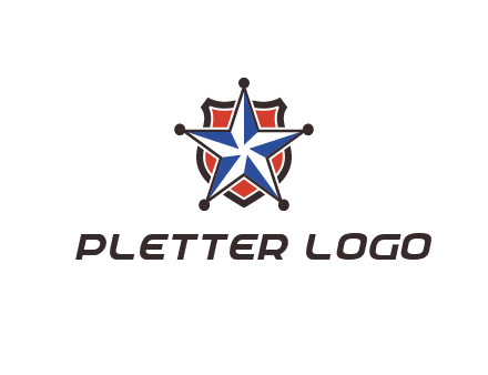 star over badge logo