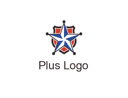 star over badge logo