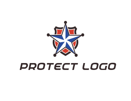 star over badge logo