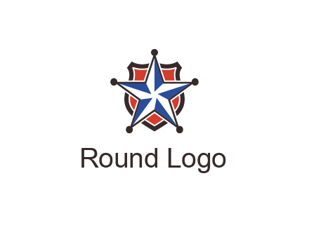 star over badge logo