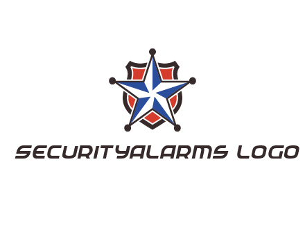 star over badge logo
