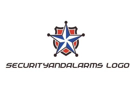 star over badge logo