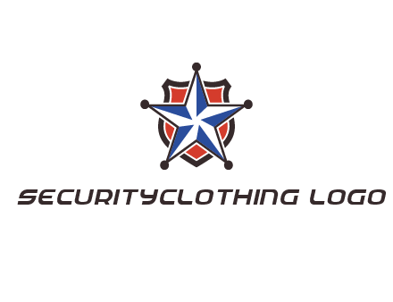star over badge logo