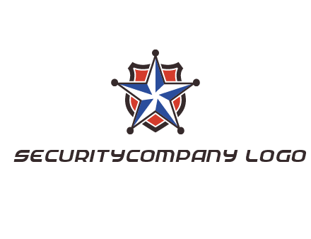 star over badge logo
