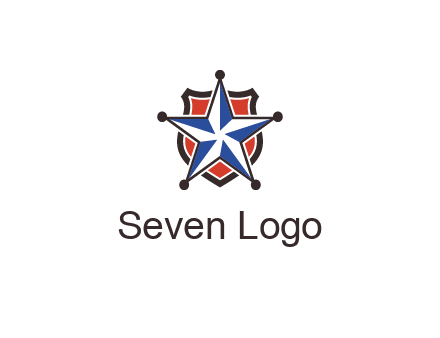 star over badge logo