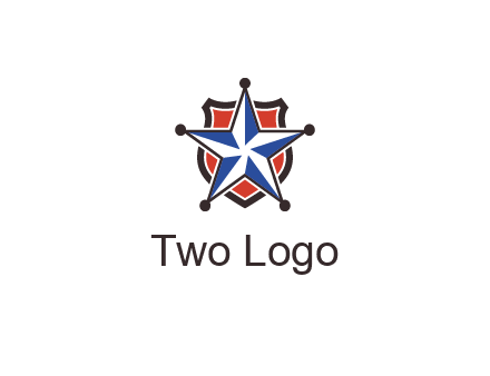 star over badge logo