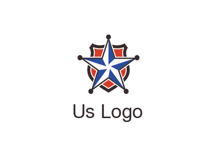 star over badge logo