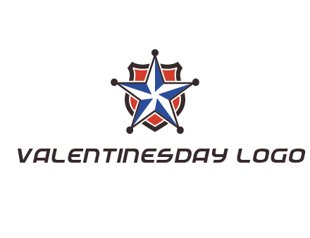star over badge logo