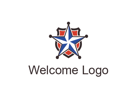 star over badge logo