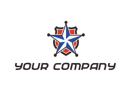 star over badge logo