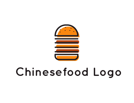 double decker burger logo
