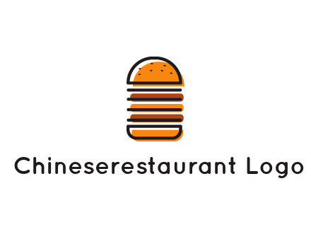 double decker burger logo