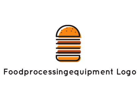 double decker burger logo