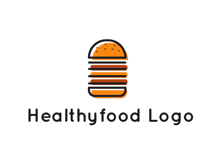 double decker burger logo