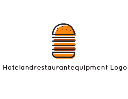 double decker burger logo