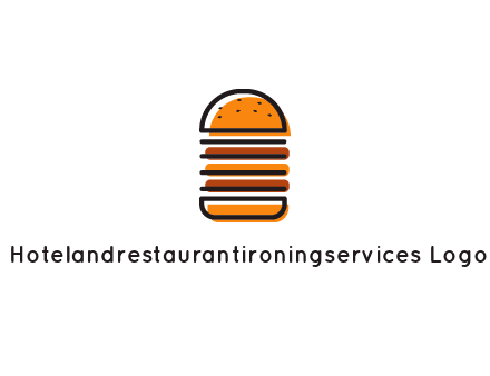 double decker burger logo