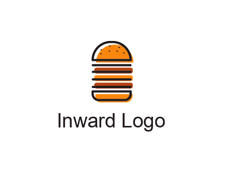 double decker burger logo
