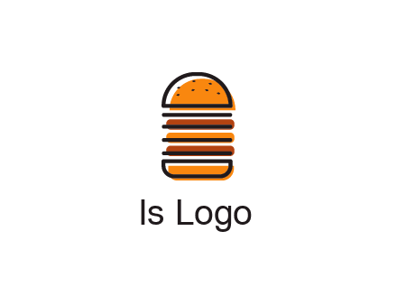 double decker burger logo