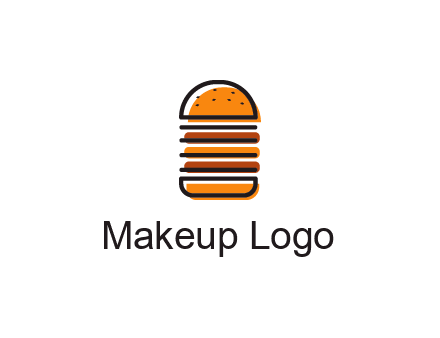 double decker burger logo