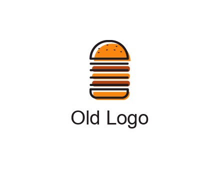 double decker burger logo