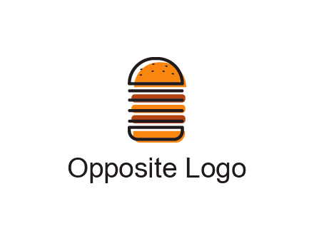 double decker burger logo