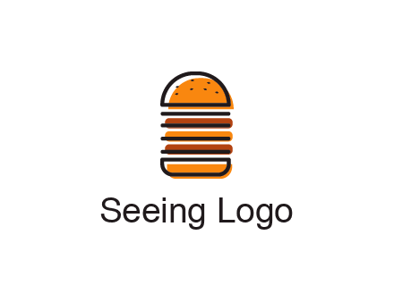 double decker burger logo