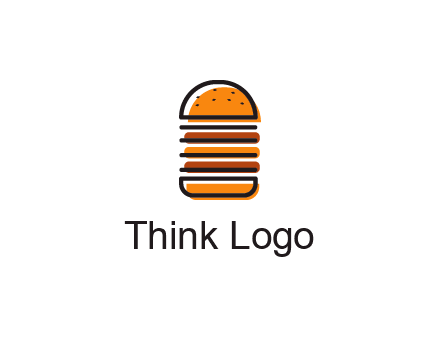 double decker burger logo