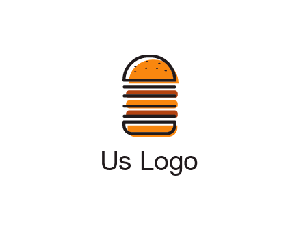 double decker burger logo