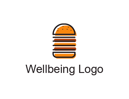 double decker burger logo