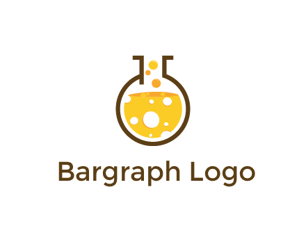 drink bubbling in flask logo