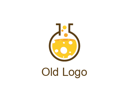 drink bubbling in flask logo