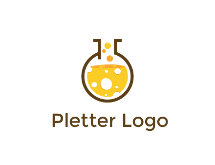 drink bubbling in flask logo