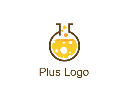 drink bubbling in flask logo