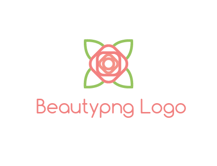 rose icon for a floral logo