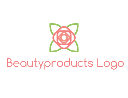 rose icon for a floral logo