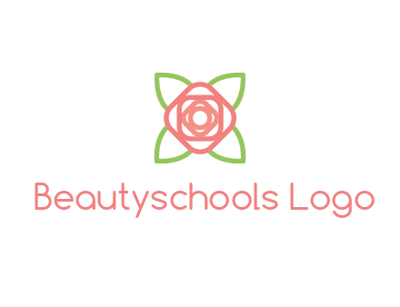 rose icon for a floral logo