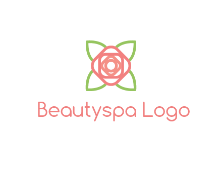 rose icon for a floral logo