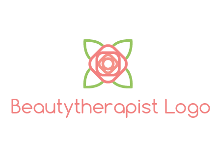 rose icon for a floral logo